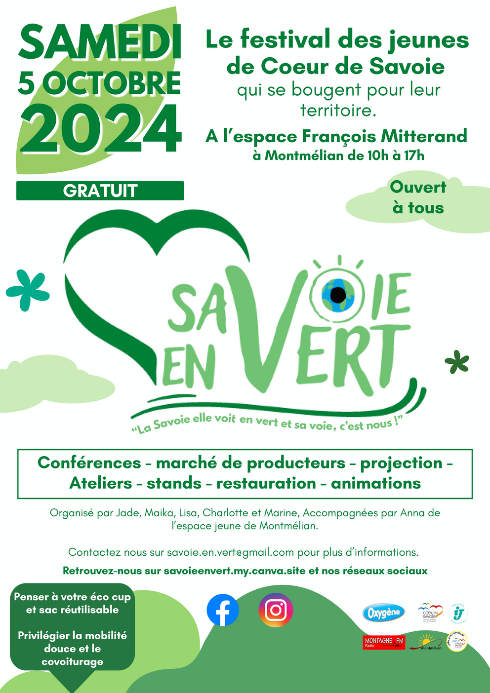 Festival Coeur de Savoie en vert